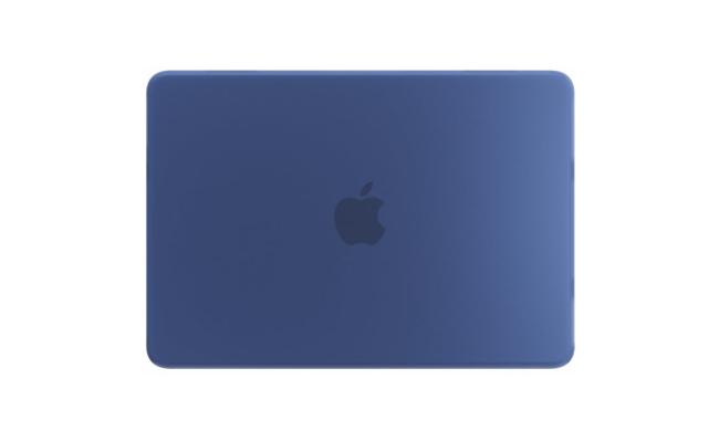COTECi MB-086-TL Frosted MacBook Shell Case Transparent Blue for MacBook Neo 13"